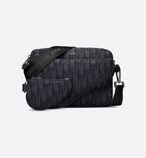 dior satteltasche braun|Saddle Triple Pouch Black Dior Gravity Leather and Black .